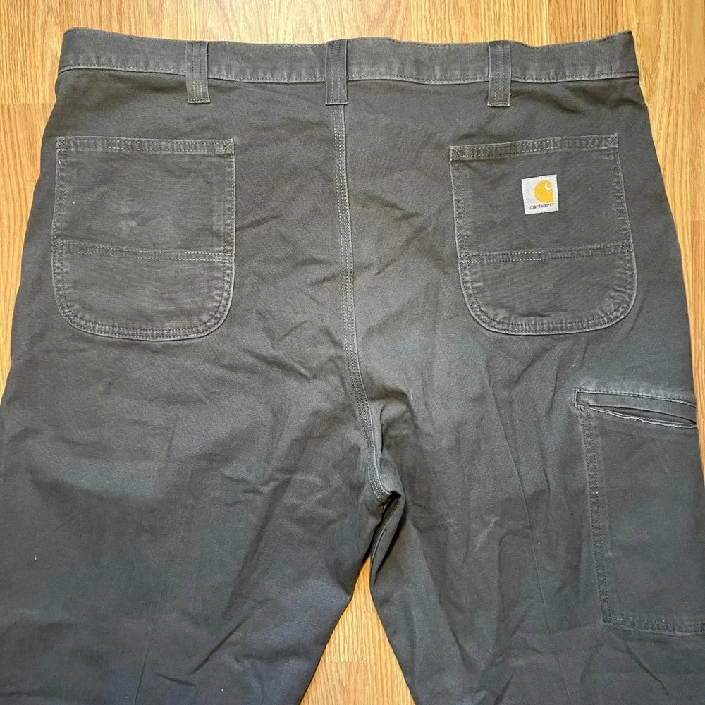 Carhartt Relaxed Fit Rugged Flex Upland‎ Field Work Pants Mens 42x32 Gray Baggy